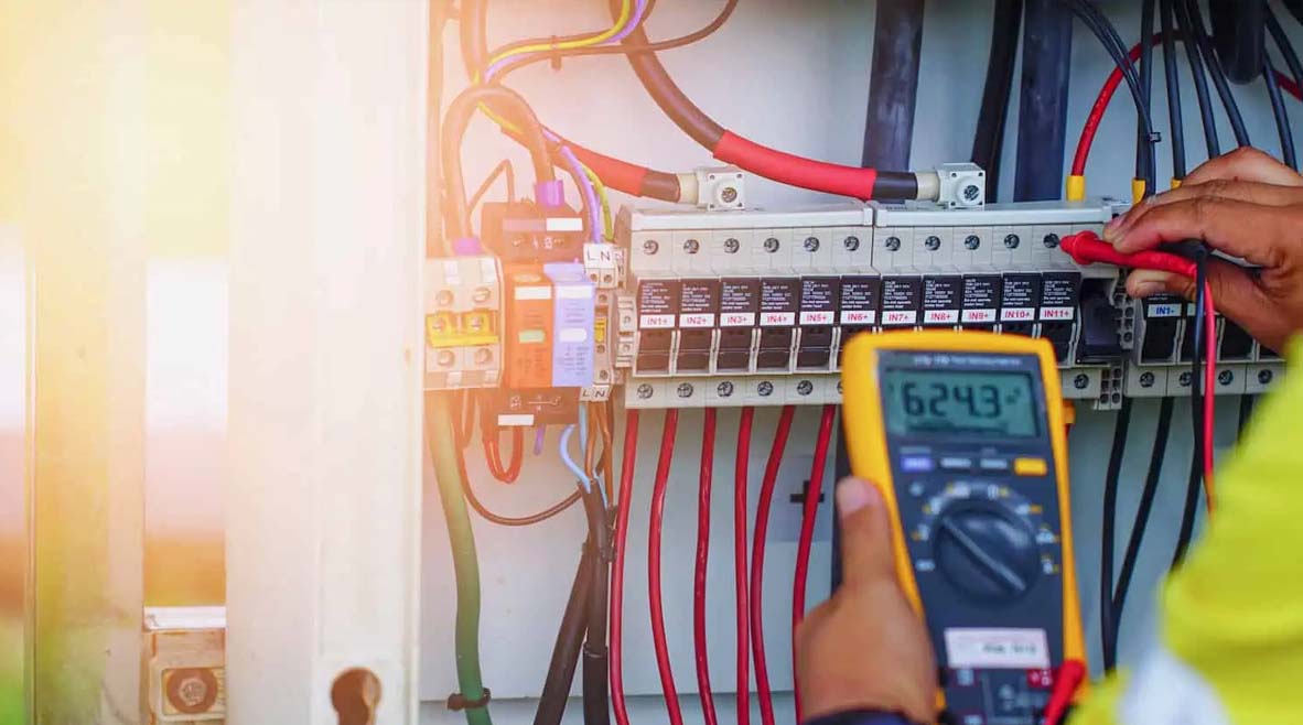Electrician Working
